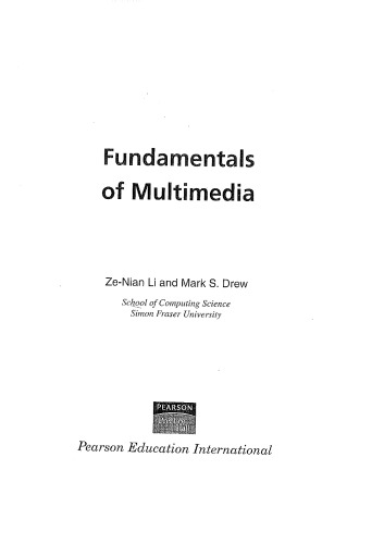 Fundamentals of Multimedia