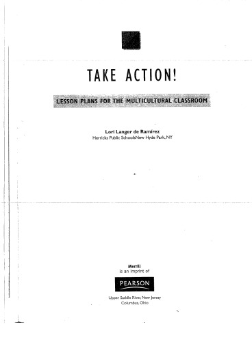 Take action! : lesson plans for the multicultural classroom