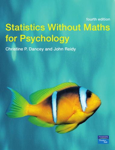 Statistics without maths for psychology