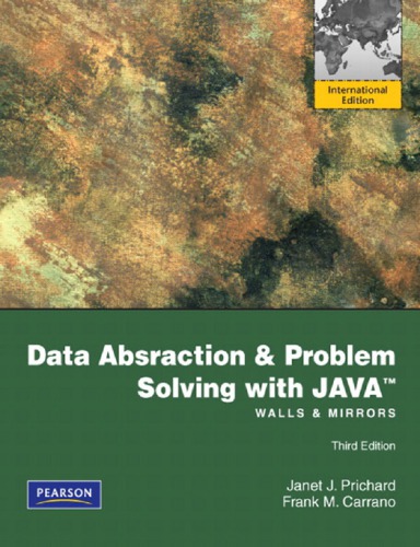 Data Abstraction & Problem Solving with Java: Walls and Mirrors