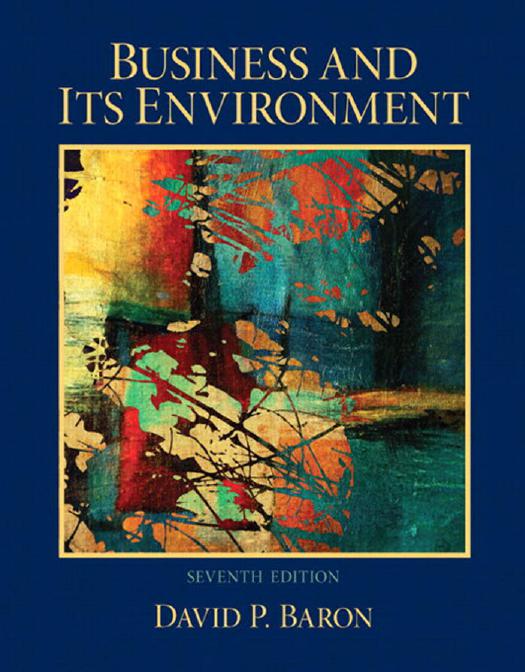 Business and Its Environment
