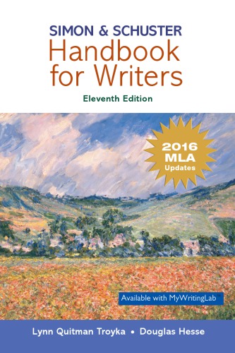 Simon and Schuster handbook for writers