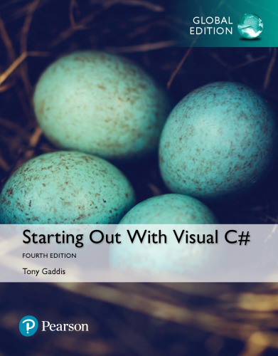 Starting out with Visual C#