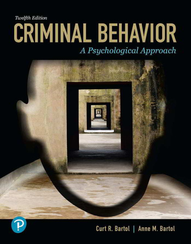 Criminal Behavior: A Psychological Approach