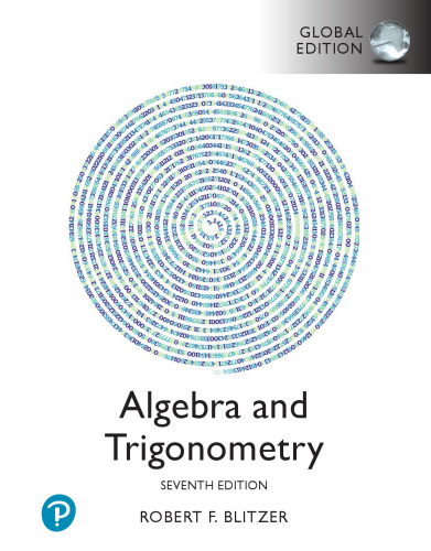 Algebra and Trigonometry