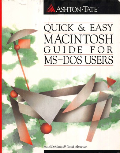 Quick & easy Macintosh guide for MS-DOS users