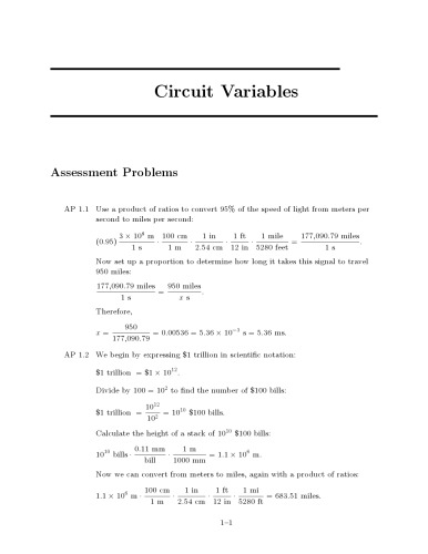 Electric Circuits