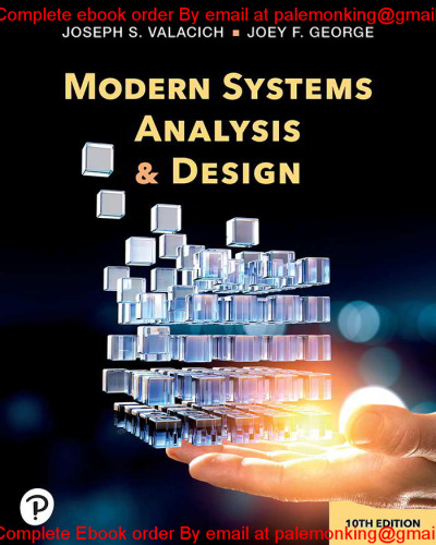 Modern Systems Analysis and Design