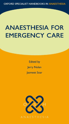 Anaesthesia for emergency care