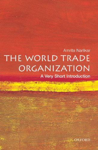 World Trade Organization. A Very Short Introduction
