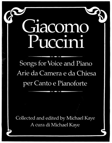 Songs For Voice And Piano