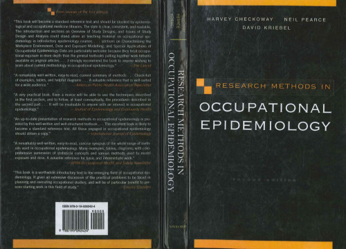 Research methods in occupational epidemiology
