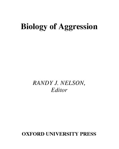 Biology of Aggression