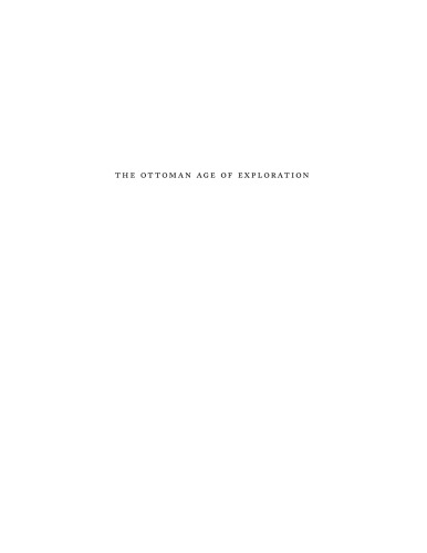 The Ottoman age of exploration
