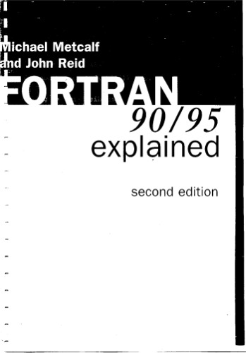 Fortran 90/95 Explained