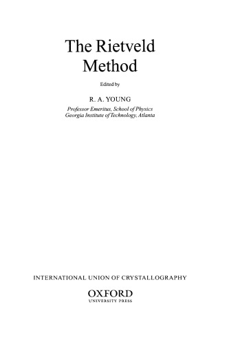 The Rietveld Method