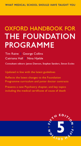 Oxford Handbook for the Foundation Programme