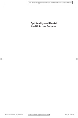 Spirituality and Mental Health Across Cultures