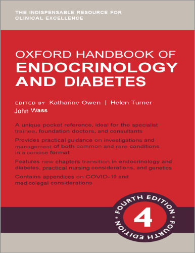 Oxford Handbook of Endocrinology and Diabetes (Oxford Medical Handbooks)