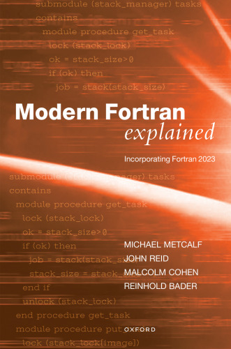 Modern Fortran Explained Incorporating Fortran 2023