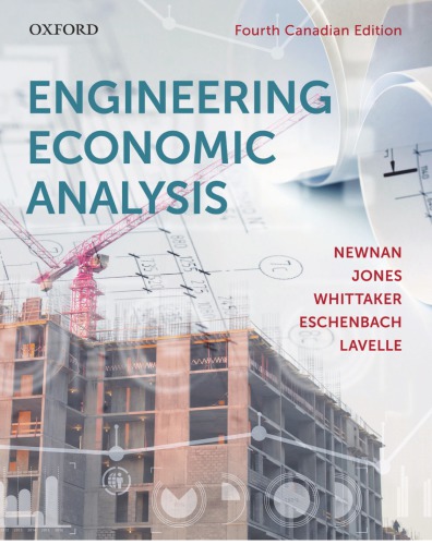 Engineering Economic Analysis Fourth Canadian Edition
