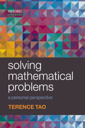 Solving mathematical problems : a personal perspective