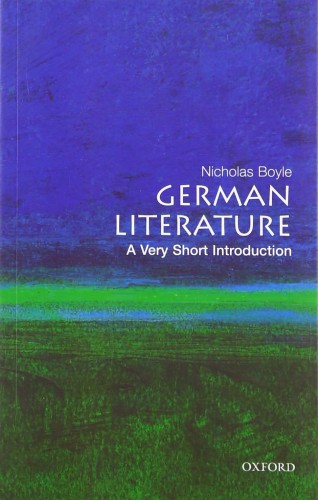 German literature a very short introduction