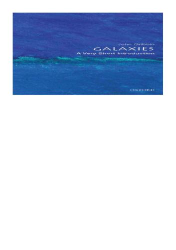 Galaxies: A Very Short Introduction