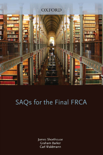SAQs for the Final FRCA