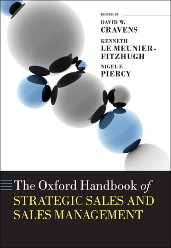 The Oxford Handbook of Strategic Sales and Sales Management