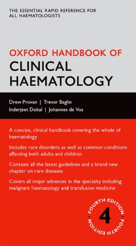 Oxford handbook of clinical haematology