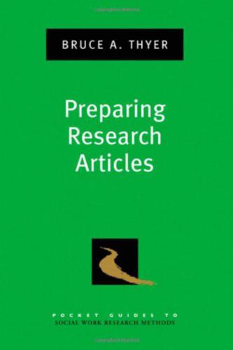 Preparing research articles