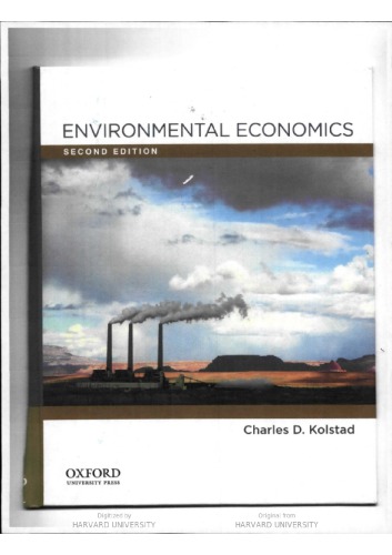 Environmental Economics