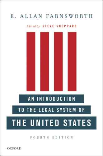 An Introduction to the Legal System of the United States