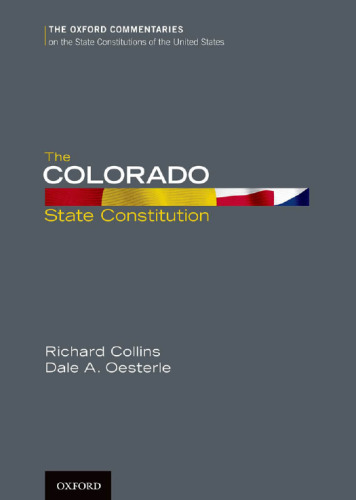 The Colorado state constitution