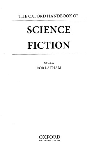 The Oxford Handbook of Science Fiction