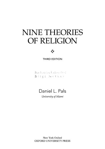Nine Theories of Religion
