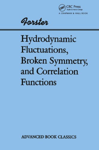 Hydrodynamic fluctuations, broken symmetry, and correlation functions