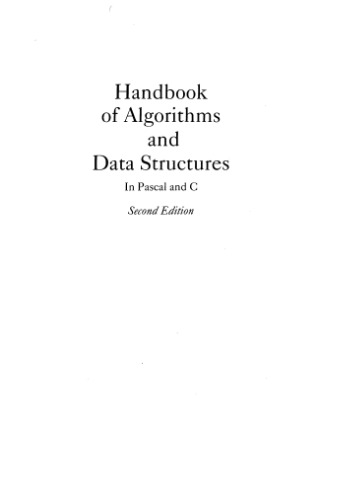 Handbook of algorithms and data structures: in Pascal and C