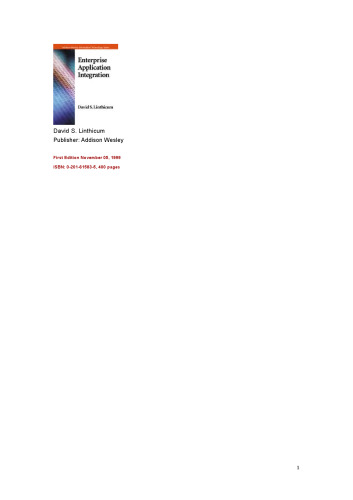 Enterprise Application Integration