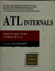 ATL Internals (The Addison-Wesley Object Technology Series)