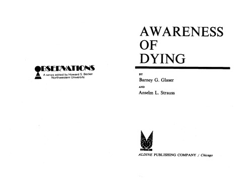Awareness of Dying