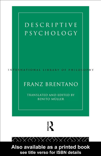 Descriptive Psychology ()