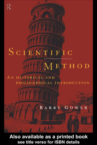 Scientific Method: A Historical and Philosophical Introduction
