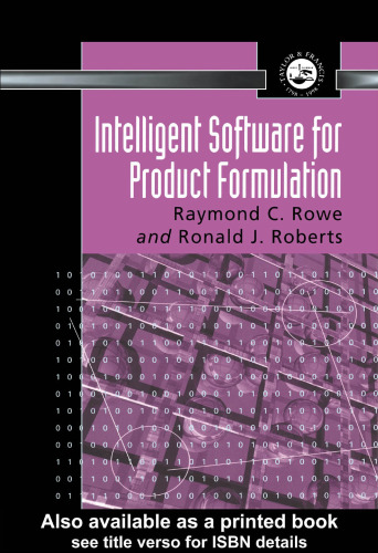 Intelligent Software for Product Formulation