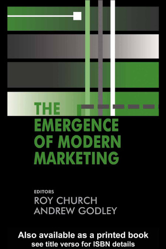 The Emergence of Modern Marketing