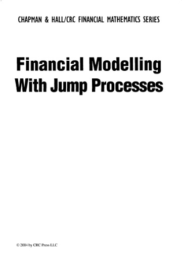 Financial modeling with jump processes