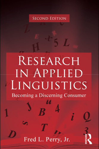 Research in applied linguistics : becoming a discerning consumer