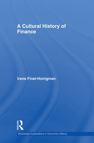 A Cultural History of Finance