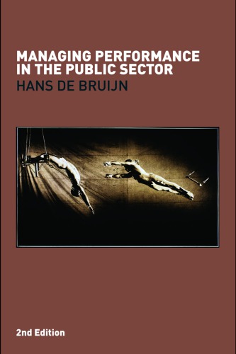 Managing performance in the public sector